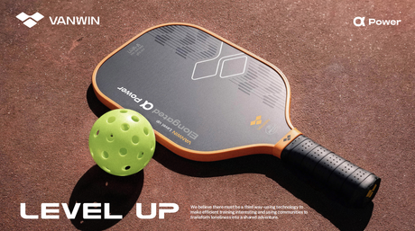 VANWIN pickleball paddles for control, all-court play, and power