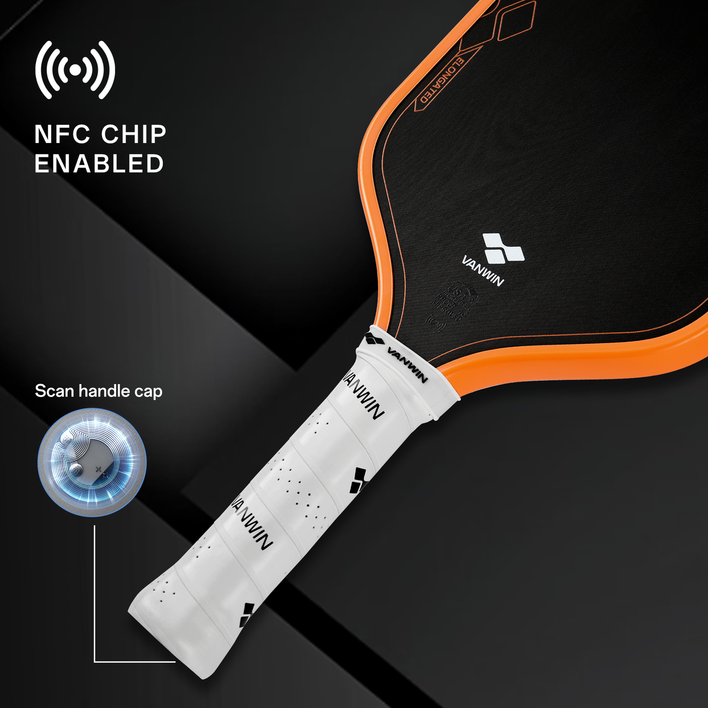 Pro T8 – T800 Raw Carbon Fiber Pickleball Paddle